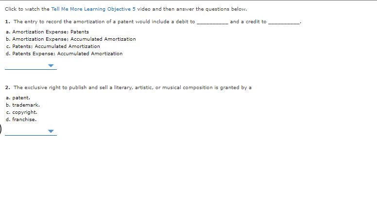  Click to watch the Tell Me More Learning Objective 5 video