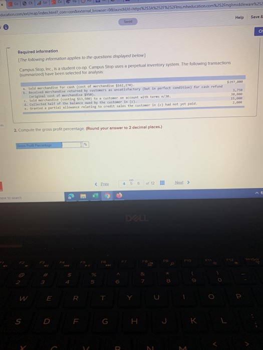  Cosch ducation.com/ext/map/index.html?con conexternal browser-aunchUrlhttps253A%252F%252Fims.meducation.com%252Fmghmiddleware%252 Help Save & CH Required information [The