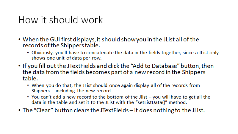 image below. It allows the user to do the following: .See the