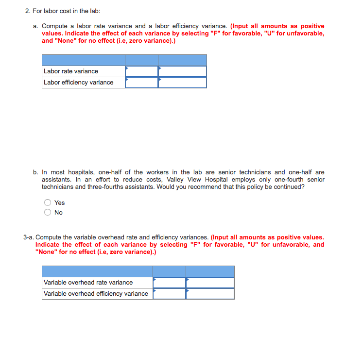 is concerned about the costs for tests in the hospital's lab. Charges