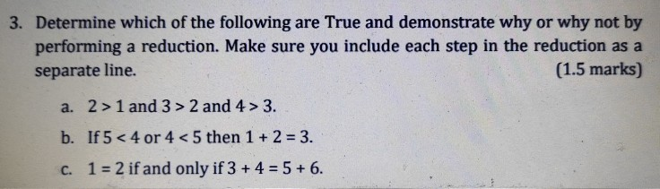 be the proposition "I am a carnivore", and m be the proposition
