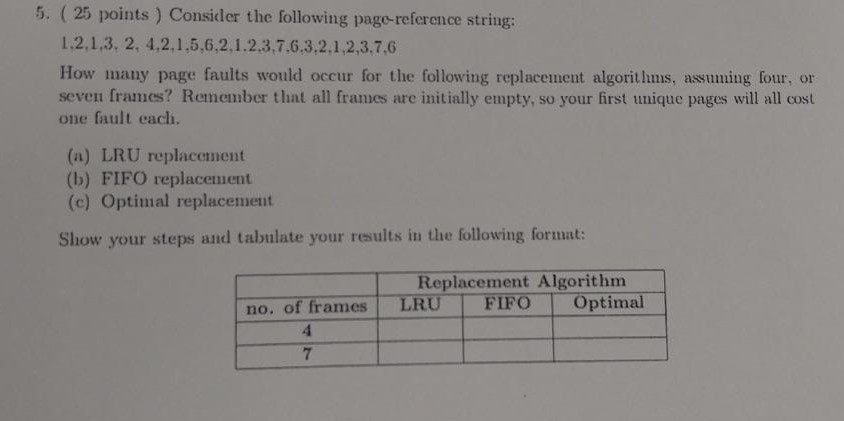 Can you please explain how to do this problem? 5. (25