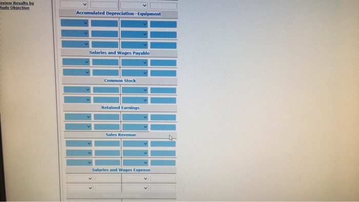 Depreciation-Equipment Accounts Receivable 3,90 Accounts Payable Inventory Equipment 1,815 Common Stock 21,100