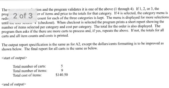 processed Amazin.com orders. The enhanced program will 1. take orders for multiple