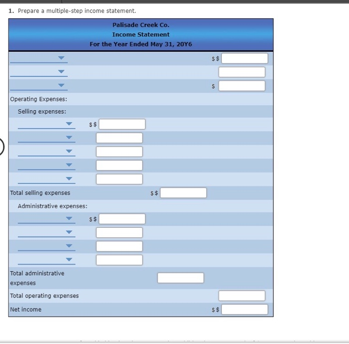 Part 1: Journalize the transactions below for May, the last month of