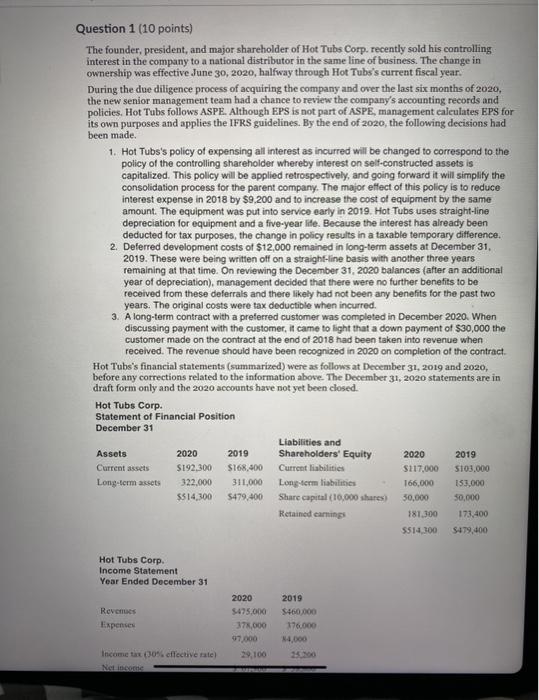  can someone solve this. can someone solve this Question 1 (10