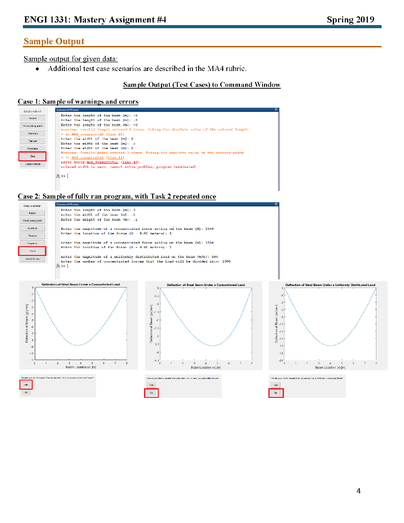 subject to a uniform load. The Spring 2019 Comprehension Time: 15-20 min