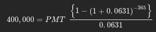 only a calculator thank you. Calculate the monthly payment on a mortgage