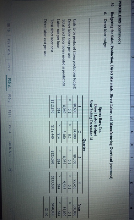 Ocean Products, Inc., incurs the following annual production costs to produce 10,000
