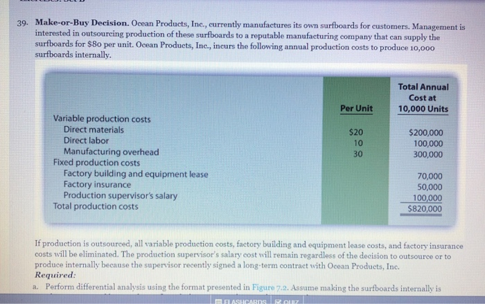 supervisor's salary Total production costs 70,000 50,000 100,000 $820,000 If production is