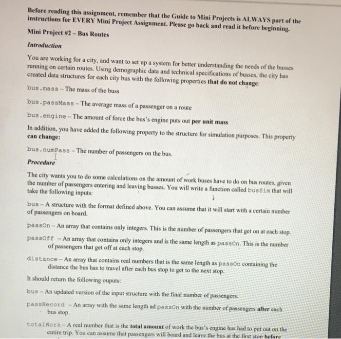  can you type it please? Before reading this assignment, remember that