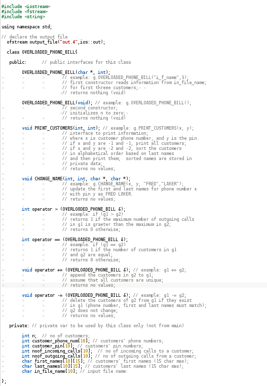 i am not sure how to program the method for PRINT_CUSTOMERS