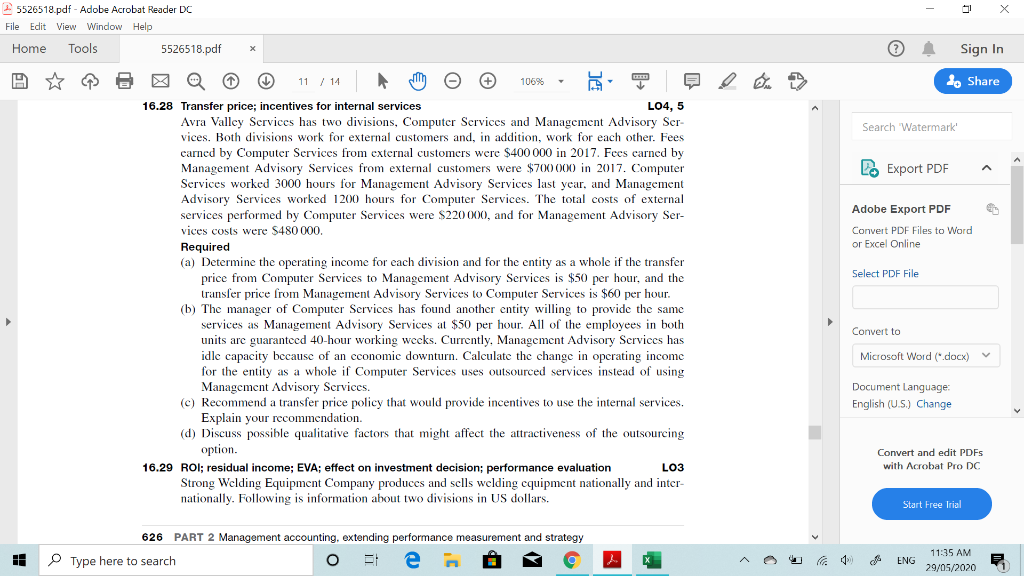 could you please help me to solve this question? 5526518.pdf - Adobe