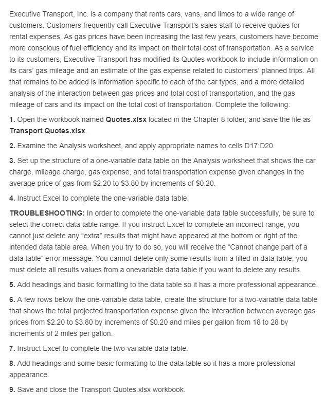 mile: Executive Transport, Inc. Rental Car Cost Analysis As of June 30,