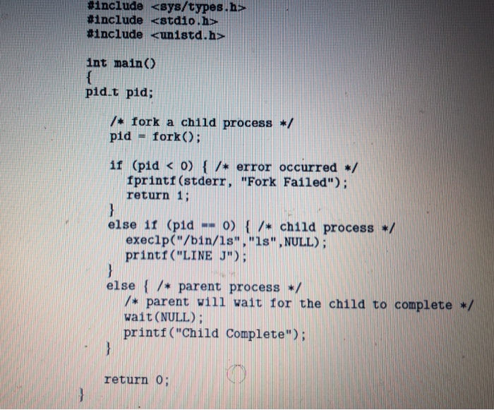 Including the initial parent process, how many processes are created by the