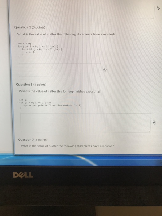  Please answer 5and6 Question 5 (3 points) What is the value