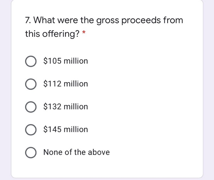 Co. has just launched its initial public offering IPO with the help