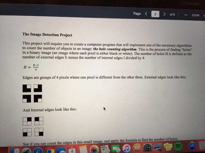  Problem B ownload Page 016 -ZOOM The Image Detection Project This