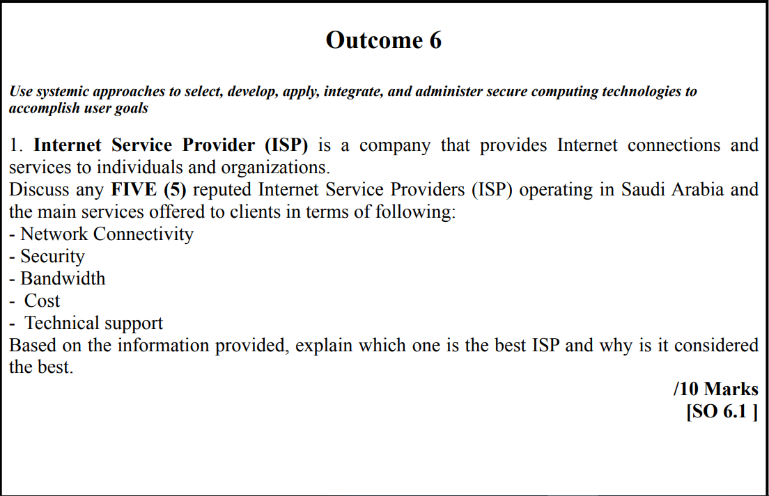  Use systemic approaches to select, develop, apply, integrate, and administer secure