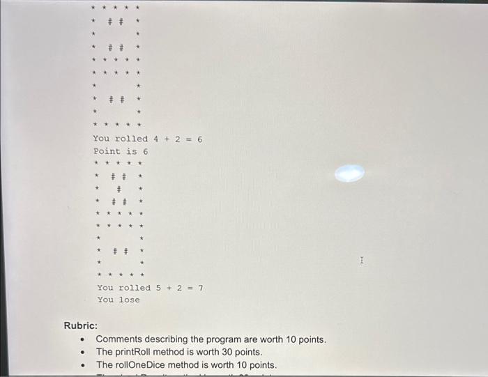 1. Roll two dice and check the result. If the result is
