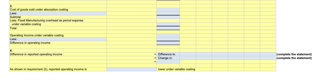 in ten-gallon containers, which have the following price and variable costs. Sales