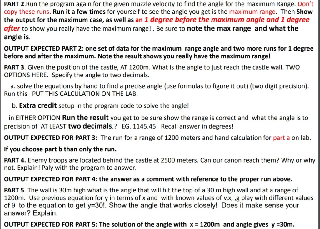 and the programmer are expected here USE MANIPULATORS SETW), SETPRECISION(3 or 4),