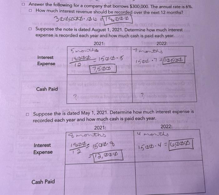 I'm not sure if I'm doing these correctly. I also don'a understand