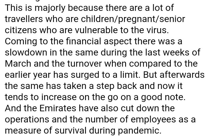 based in UAE. And UAE is the busiest city and the busiest