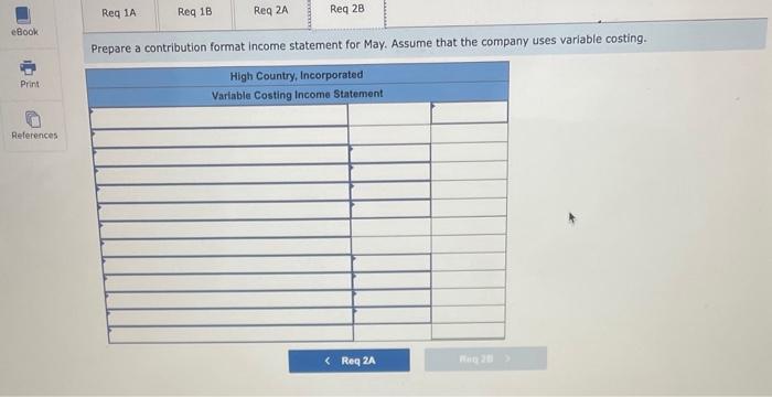 will be marketed throughout the United States. The following cost and revenue