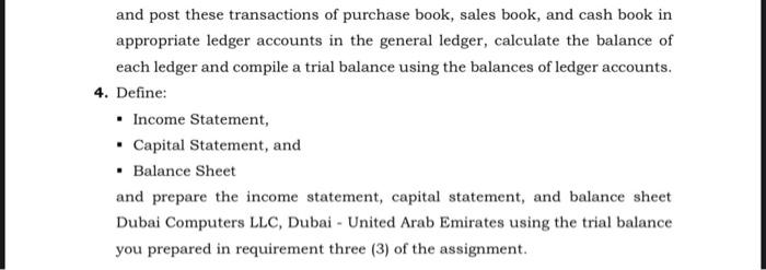 computers and accessories to household and corporate customers. Mr. Qasim, the owner,