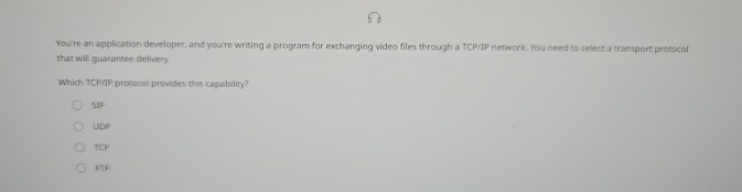  You're an application developer, and you're writing a program for exchanging