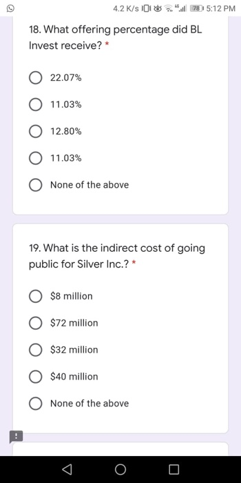 17 to 19 below: Silver Inc. has just launched its initial public