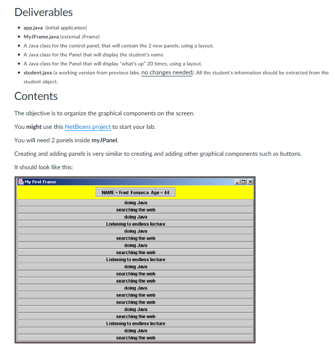  student.java class student { private String firstName; private String lastName; private