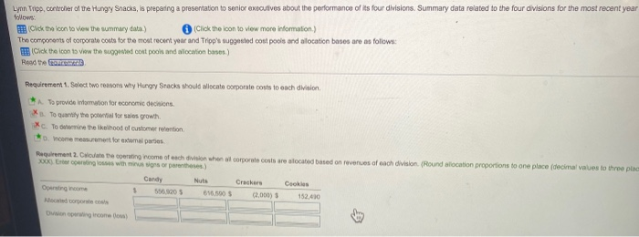 4 Operating costs 5 Operating Income 6 Identifiable assets 7 Number of
