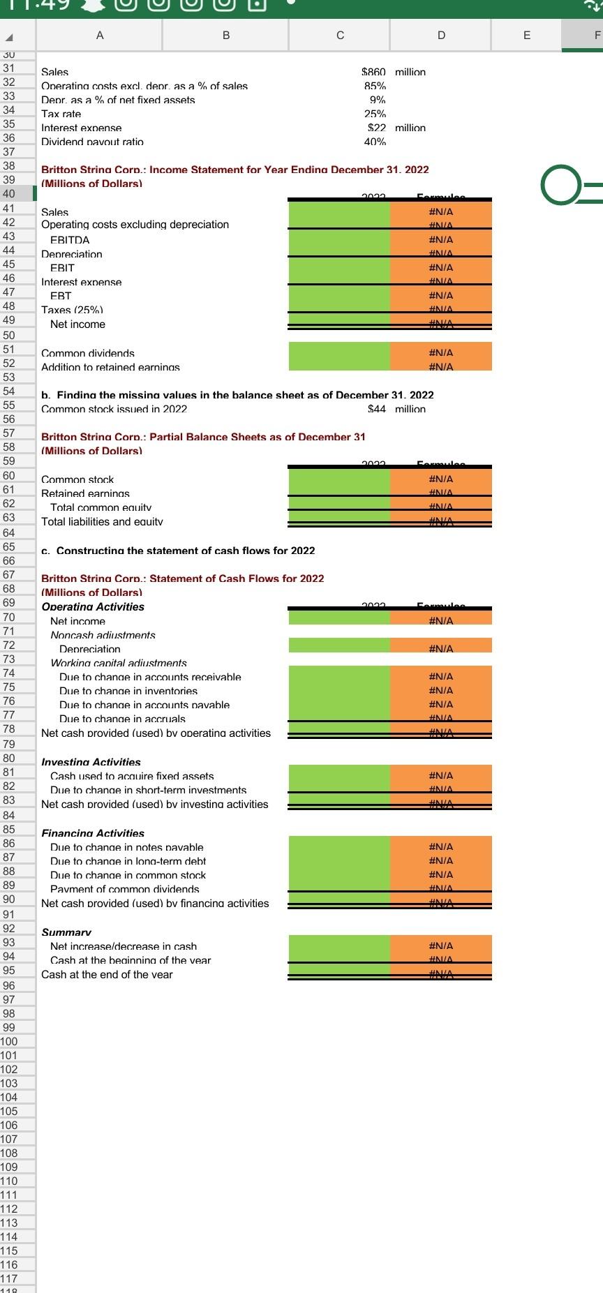 Dollars) The data has been collected in the Microsoft Excel file below.