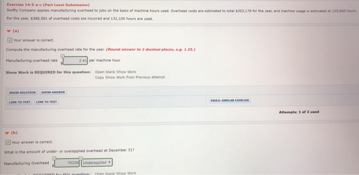  Just need help with part C. show work is REQUIRED. Thank