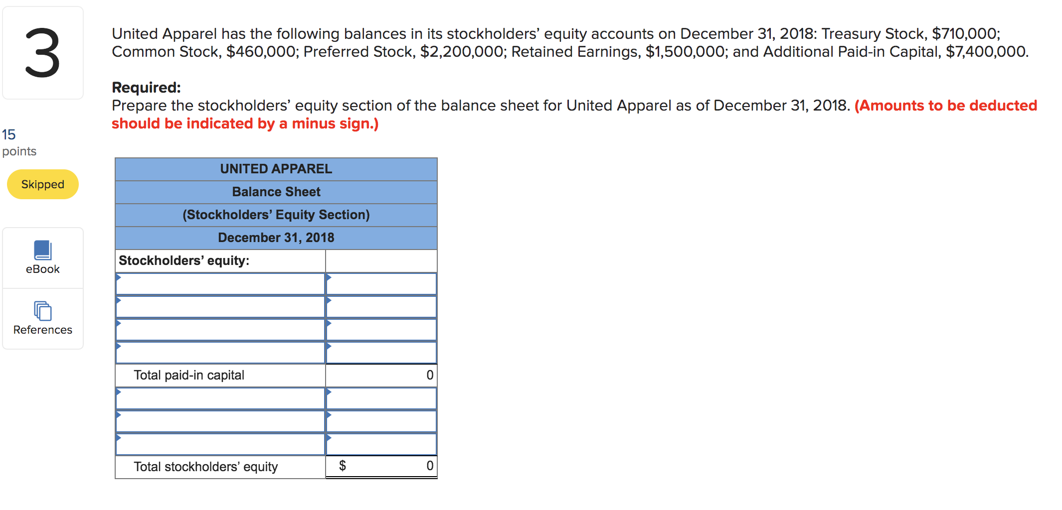 Sheet Data December 31 Increase (1) or 2018 2017 Decrease (D) $96,000$82,000