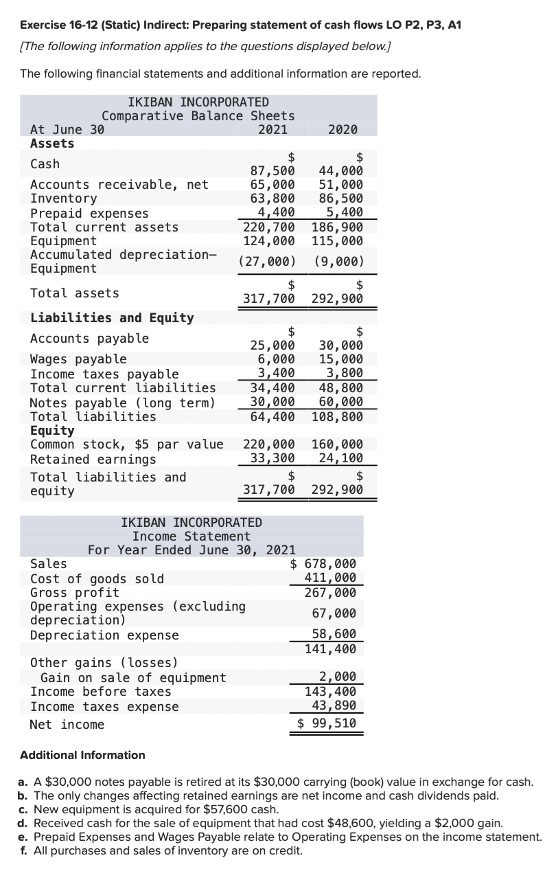 What else am I missing. It's saying the question is still incomplete