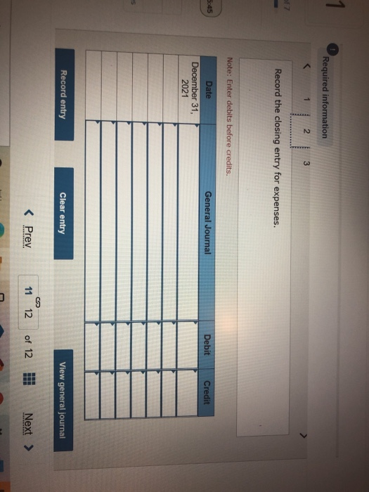 Debits $17,500 7,500 3,500 12,500 Accounts Cash Accounts Receivable Supplies Equipment Accumulated