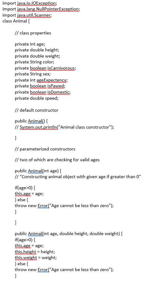 Create a graphical interface for the user. Taking the classes developed in