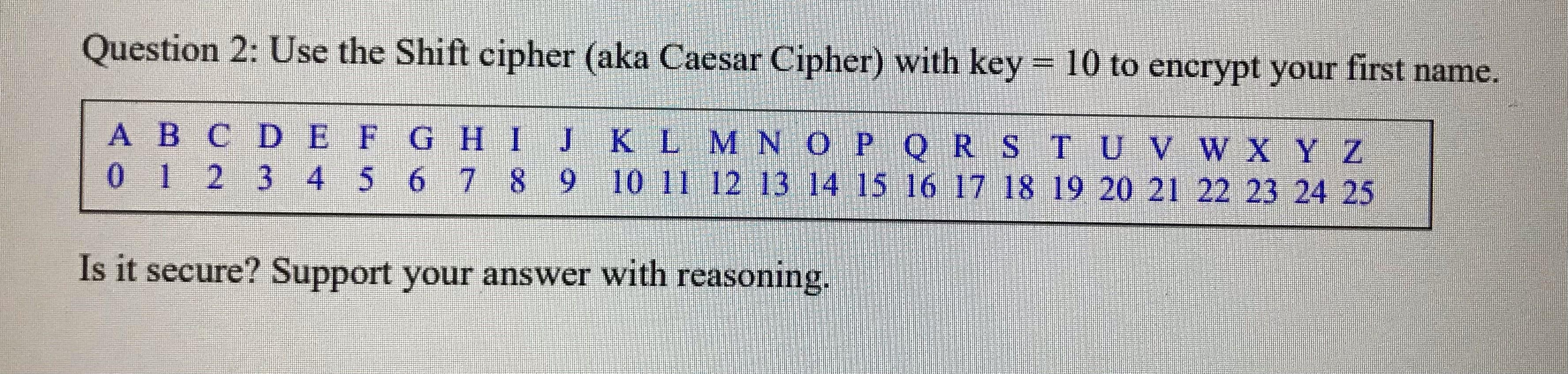 Use your name which is ( Almutaz ) to solve the question.