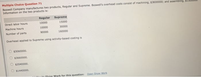  just the answers only i dont need no steps Multiple Choice