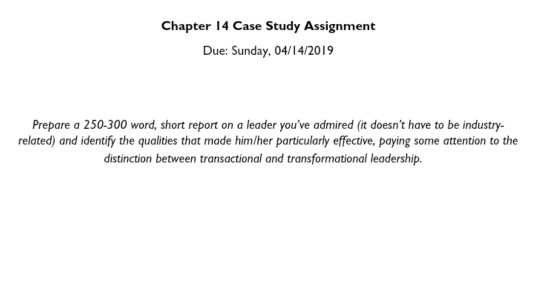 please help me do this question Chapter 14 Case Study Assignment