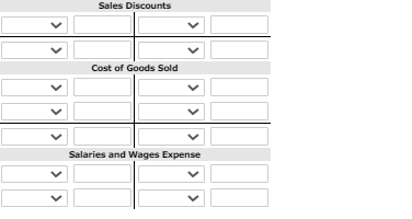 $7,100 Accumulated Depreciation-Equipment 4.500 Accounts Payable 11,900 Salaries and Wages Payable 1,200