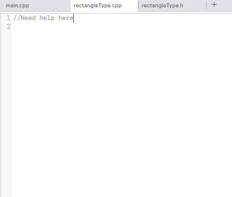Exercise 1 have been provided. Write a test program that tests various