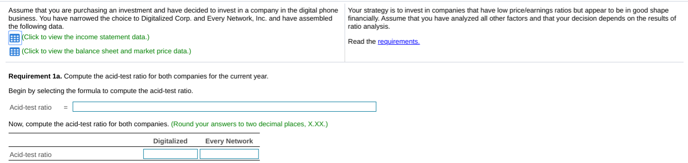 year: Digitalized Every Network Current Assets: 28,000 $ 40,000 Cash Short-term Investments