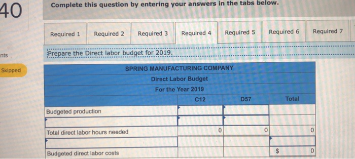 Estimated beginning inventory in pounds Desired ending inventory in pounds 3,500 1,200