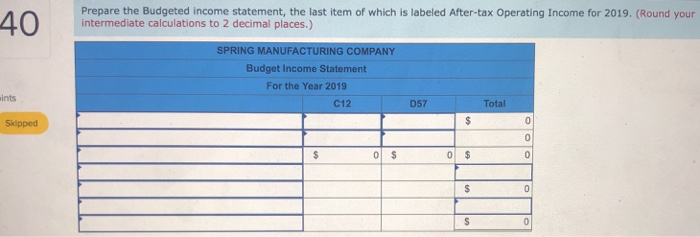 the year based on budgeted direct labor hours for the year. The