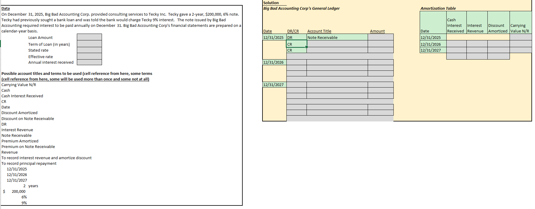  Data On December 31,2025, Big Bad Accounting Corp. provided consulting services