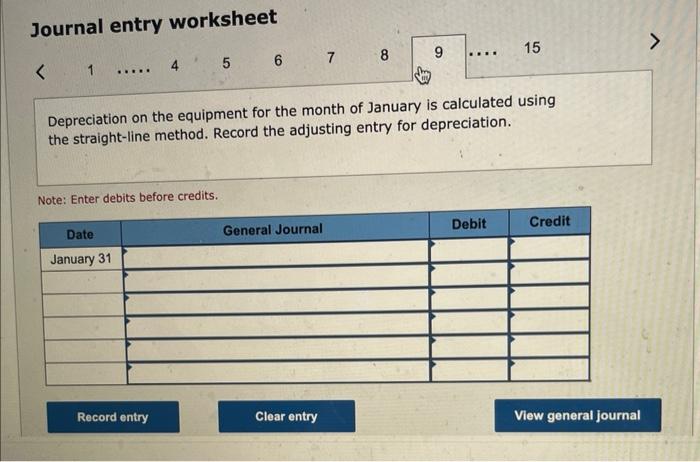 . The following information is avallable on January 31, 2024. ine iollowing
